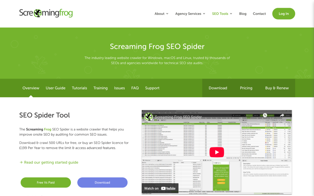 Screaming Frog