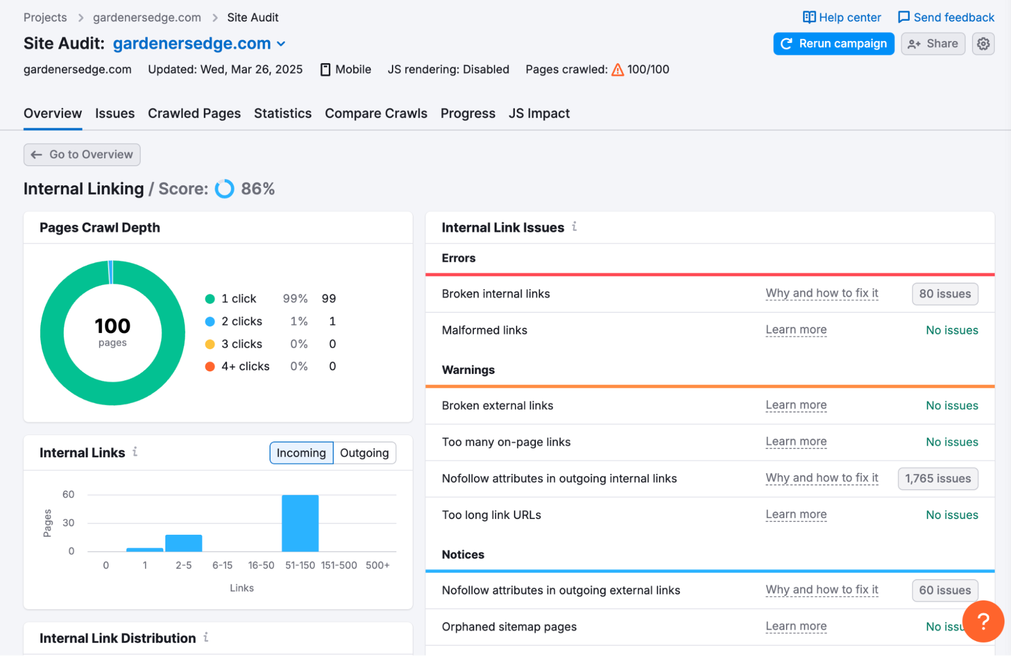 Semrush site audit tool vs Similarweb  site audit tool