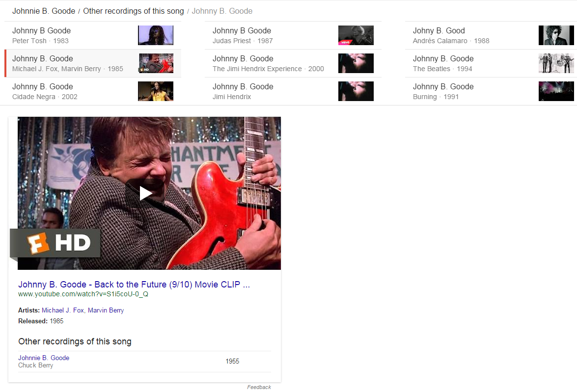 Song Carousel and Knowledge Graph