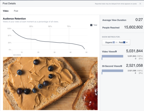 facebook old metric dashboard video