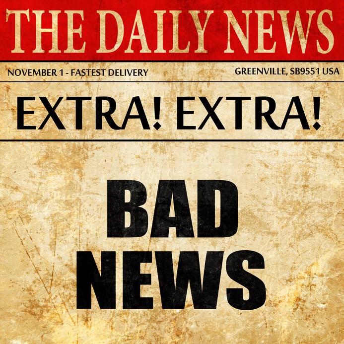Bad News Headline 