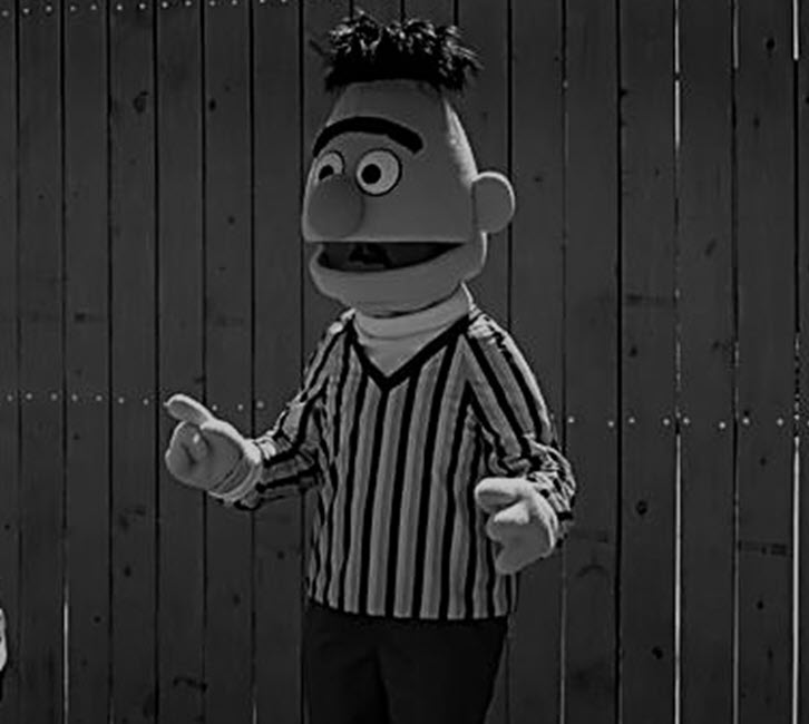 Bert in Black & White