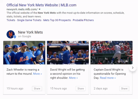 Google Posts Sports GIF