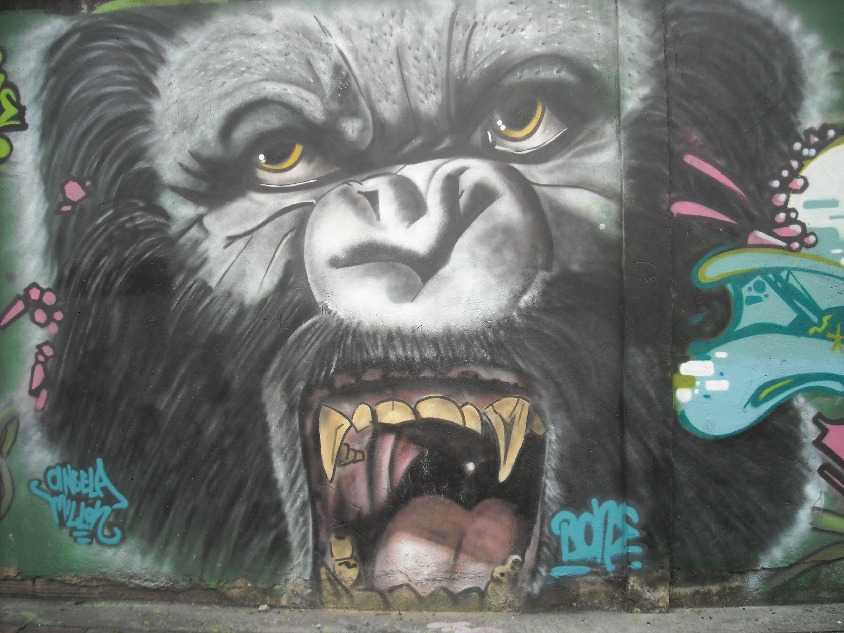 Gorilla Street Art