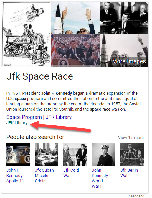 JFK Space Race Explore Panel 