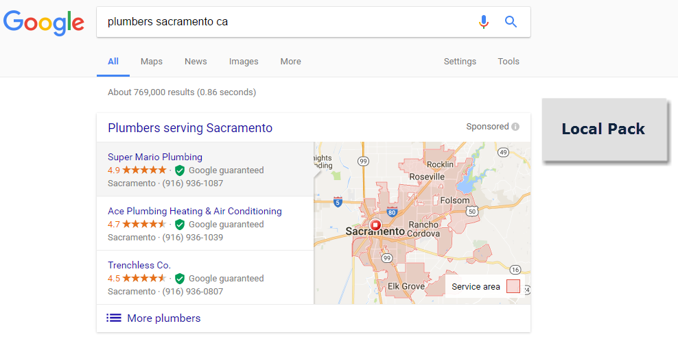 Plumber Local Pack 