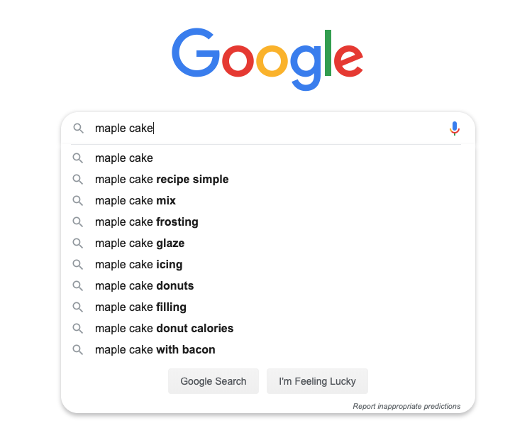 Google SERP Auto-Complete