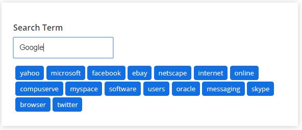 Finding topically related keywords with the SERPulator