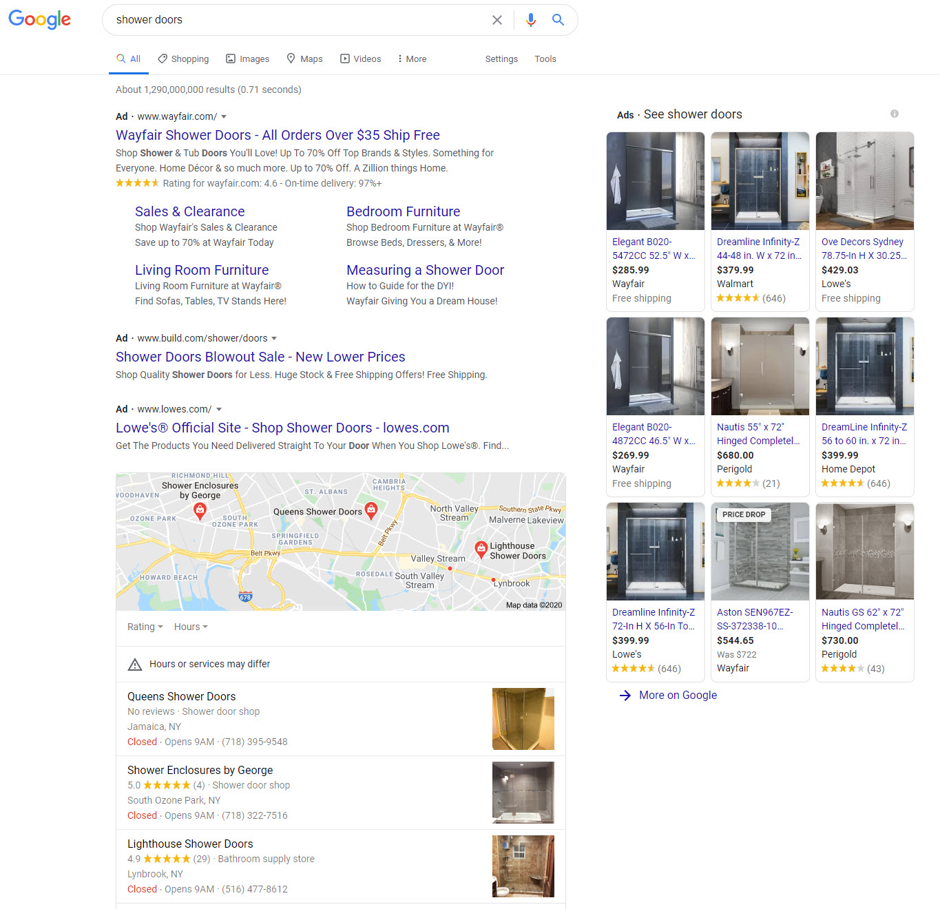 Shower Door Search Results