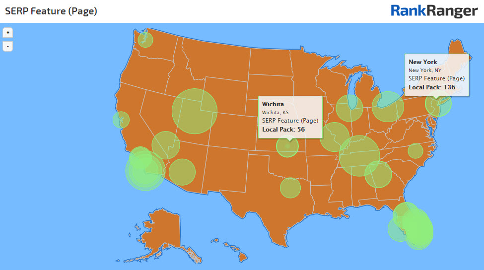 Local Pack Listings Per Geo Location 