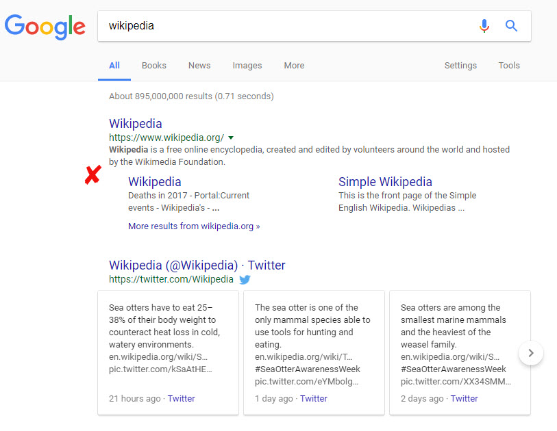 Wikipedia No Search Box 