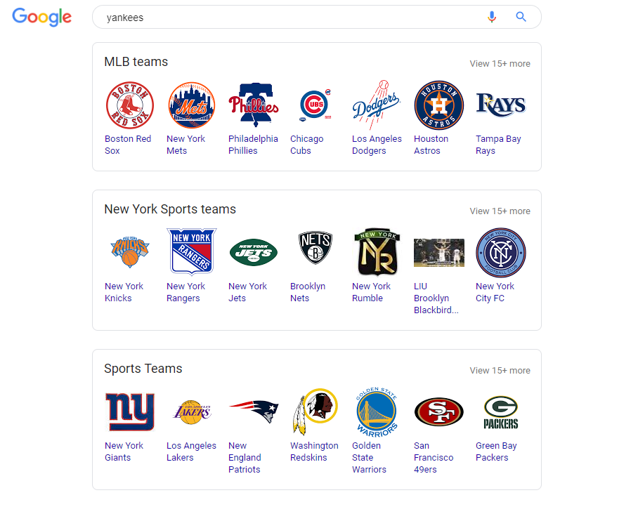 Yankees Related Search Boxes 