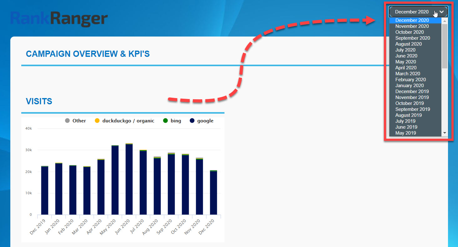 Live dashboard with **** functionality