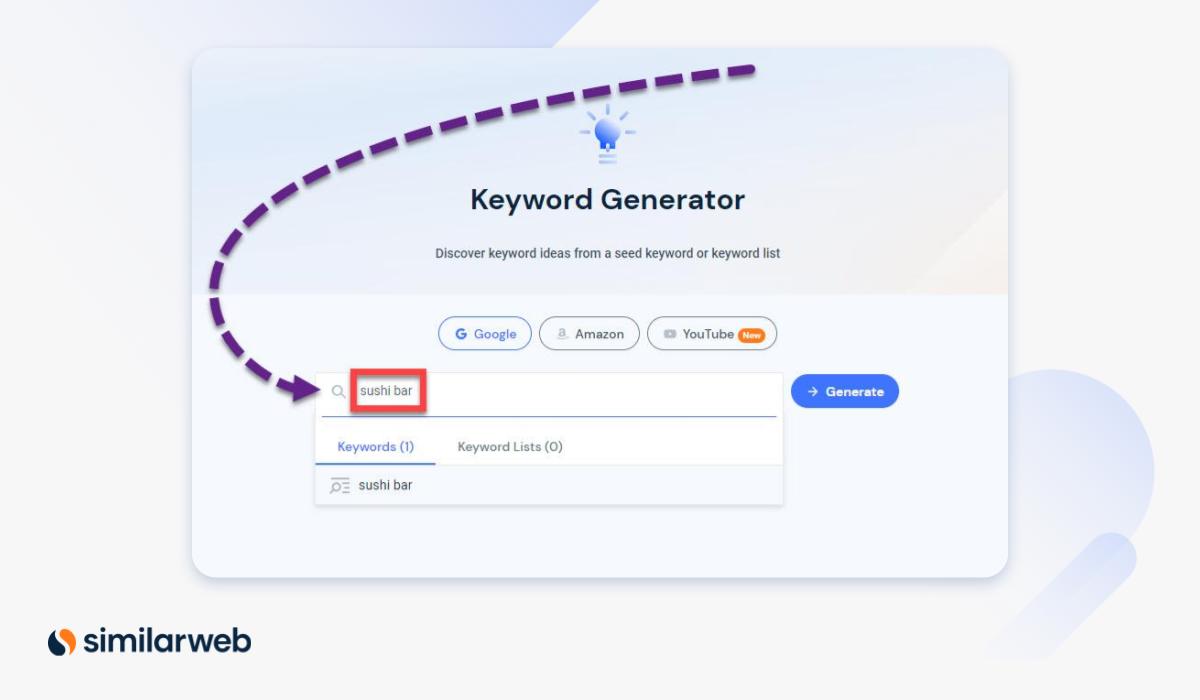 Similarweb Keyword Generator