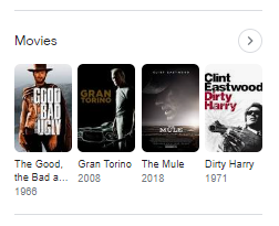 Clint Eastwood movies