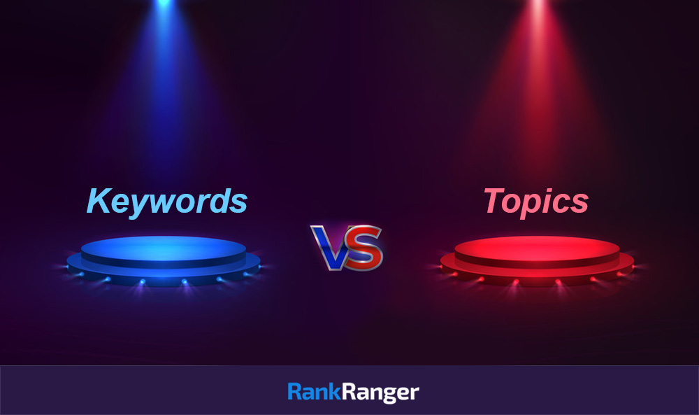 Keywords vs topics header