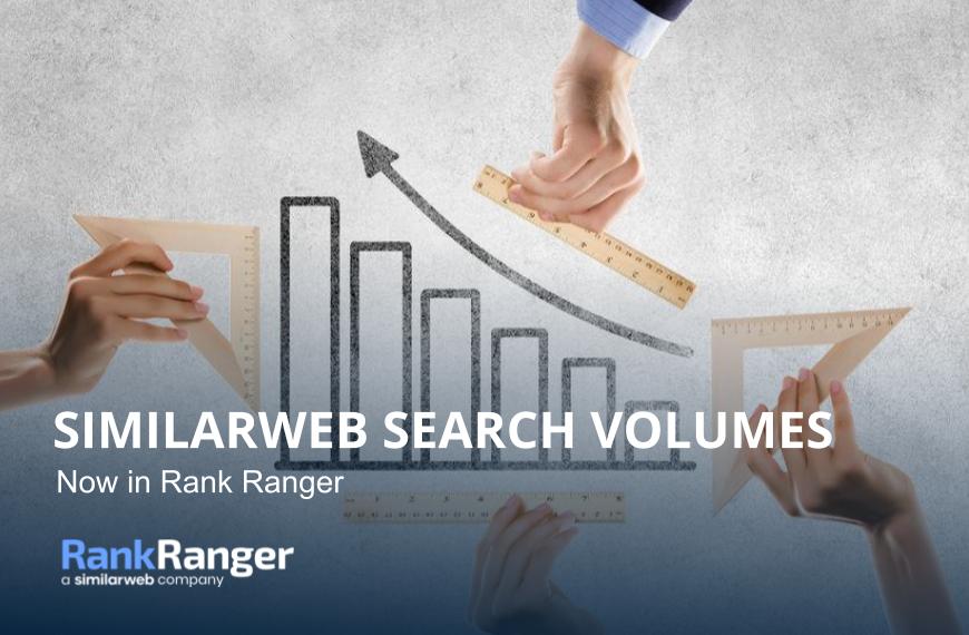 Volumes de recherche similaires sur le Web dans Rank Ranger