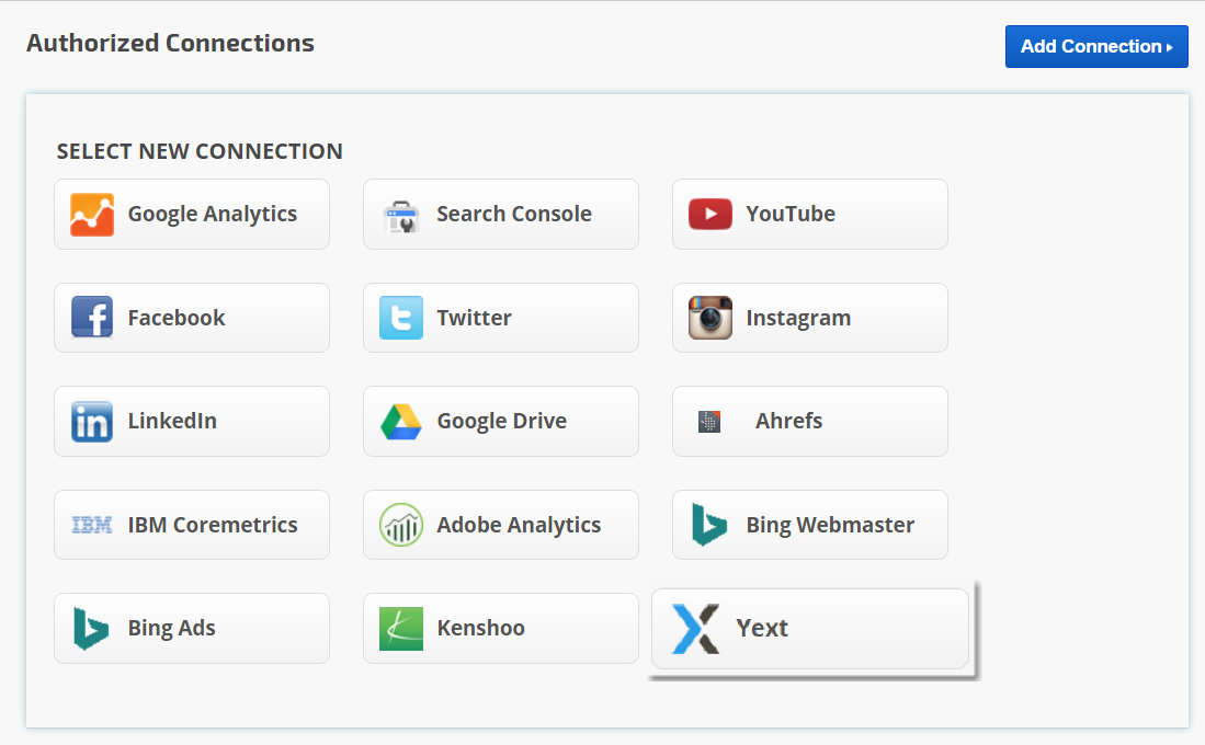 Yext Integration in Rank Ranger 