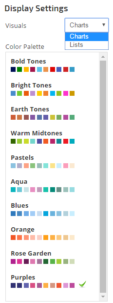 Pro View Color Palette