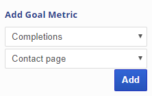 add goal metric
