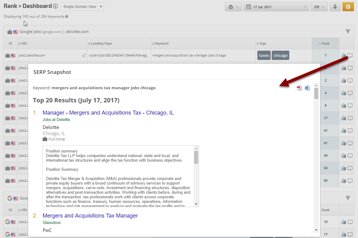 New Tool Tracks Job Listings in Google for Jobs | Rank Ranger