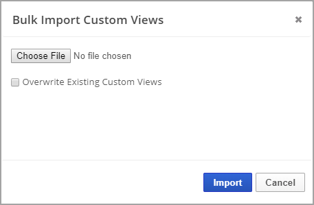 bulk import choose file