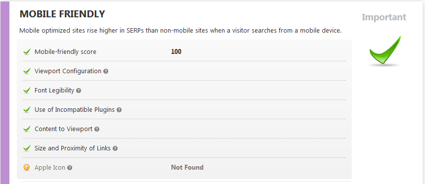 Is your site mobile friendly?