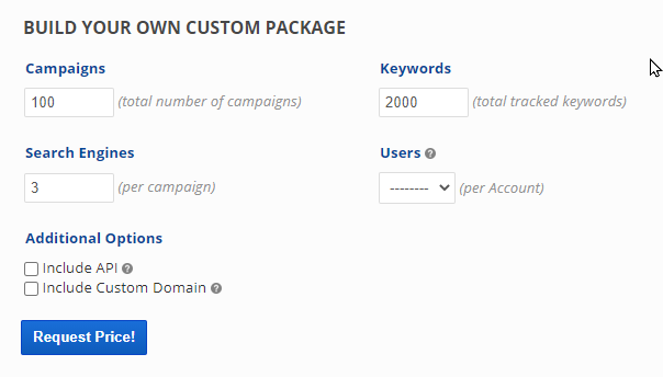 build your own custom package