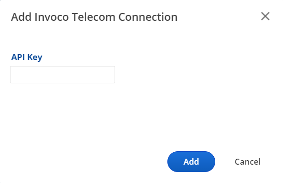 Invoco Telecom credentials