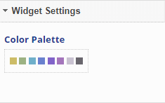 select a color palette