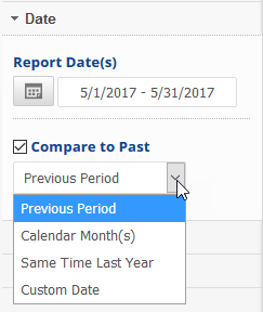 select date settings