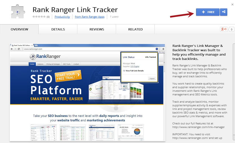 Link Tracker Chrome Extension