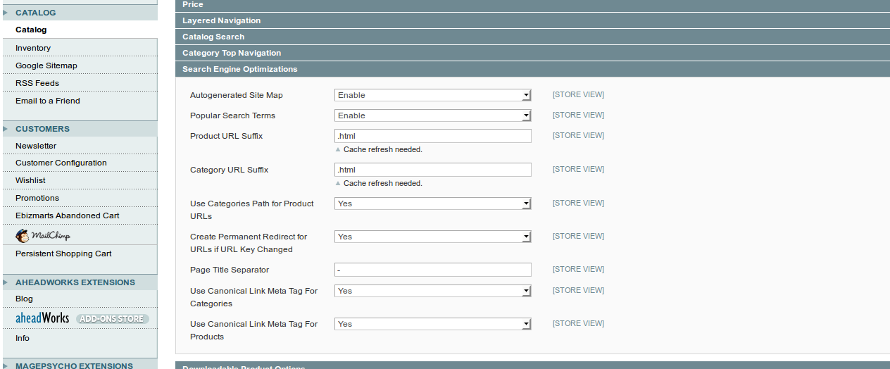 Guide to SEO for Magento e-Commerce Sites