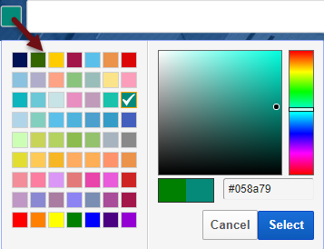 Color Selector