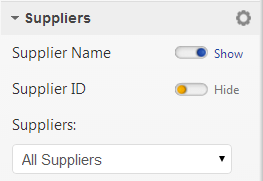 Link Dashboard Suppliers