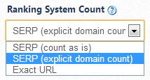 SERP Count As Is vs Explicit Domain Count | Rank Ranger