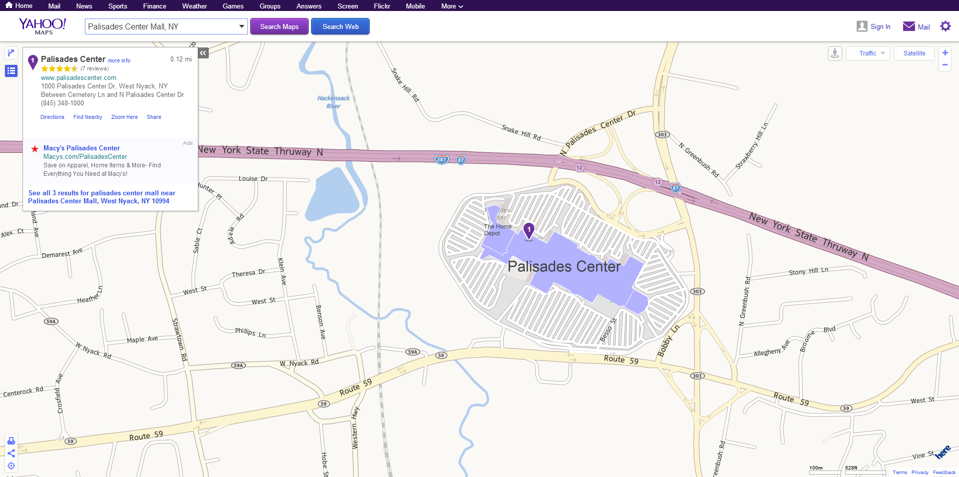 Yahoo Maps Goes Indoors | Rank Ranger